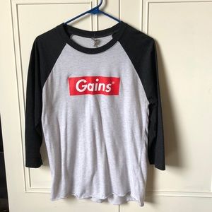 3/4 Sleeve Gains Women’s T-Shirt